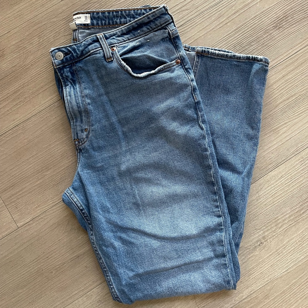 Abercrombie & Fitch The Skinny High Rise Curve Love Jeans